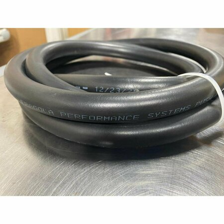 LIGHT HOUSE BEAUTY 3 ft. Hi-Temp Push-Lok Hoses, Black - Hose Size -4 AN LI3624021